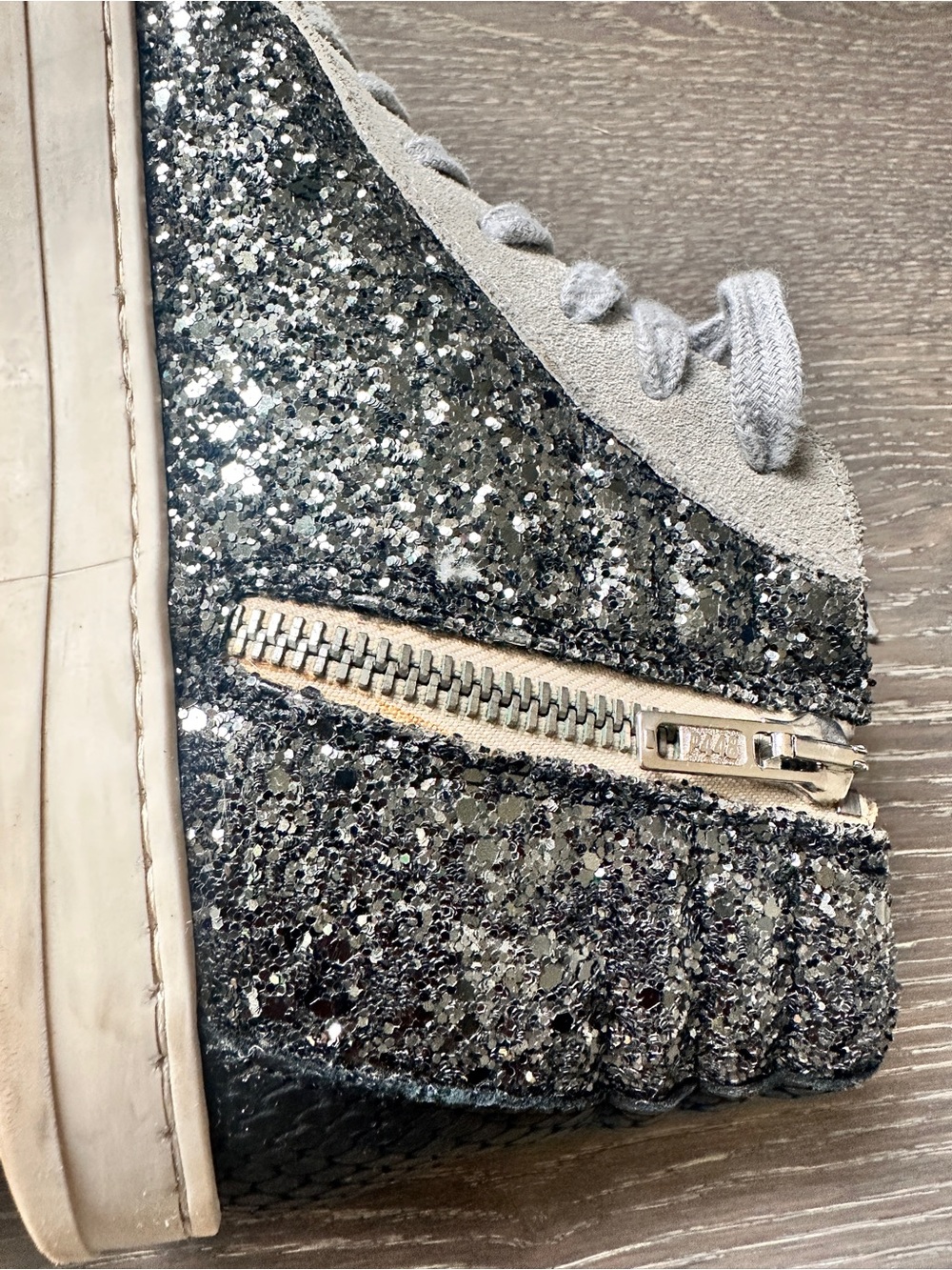 P448 Suede High-Top Sneakers - Picture 7 of 11